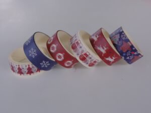 Washi Tapes de Noël - Bleu/rouge