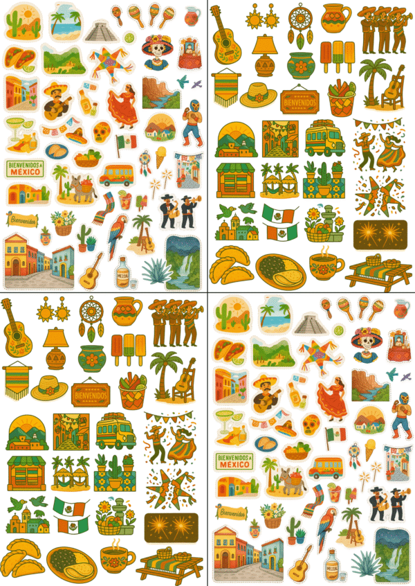 Stickers - Mexique-min Stickers – Mexique 🇲🇽