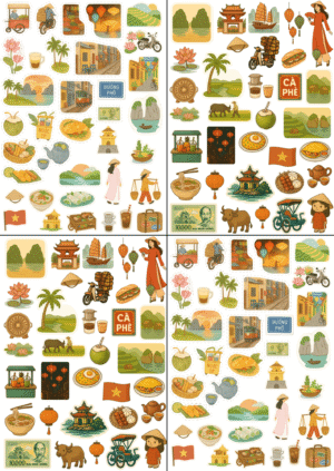 Stickers – Vietnam 🇻🇳