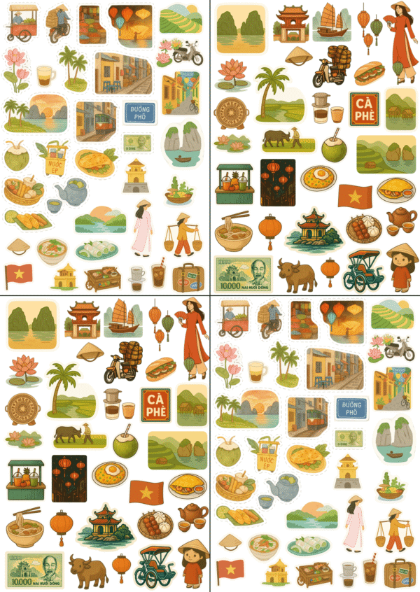 Stickers - Vietnam-min Stickers – Vietnam 🇻🇳