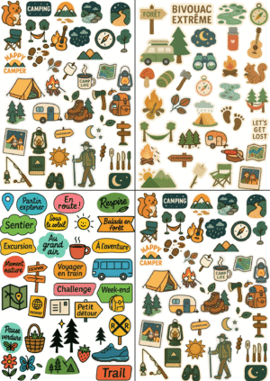 Stickers – Camping ⛺️